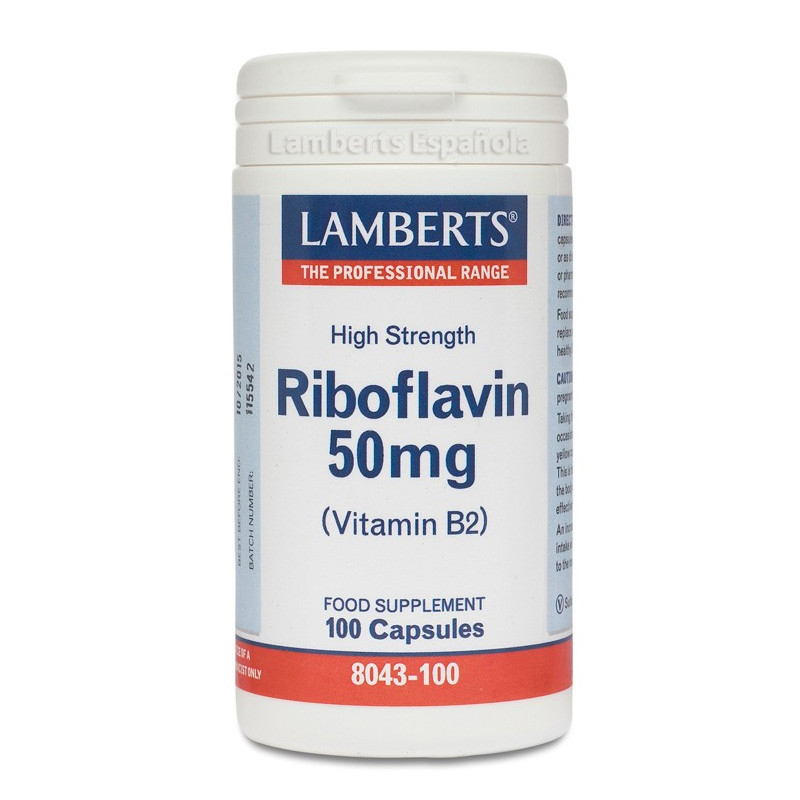 VITAMINA B2 RIBOFAVIN 100CAP