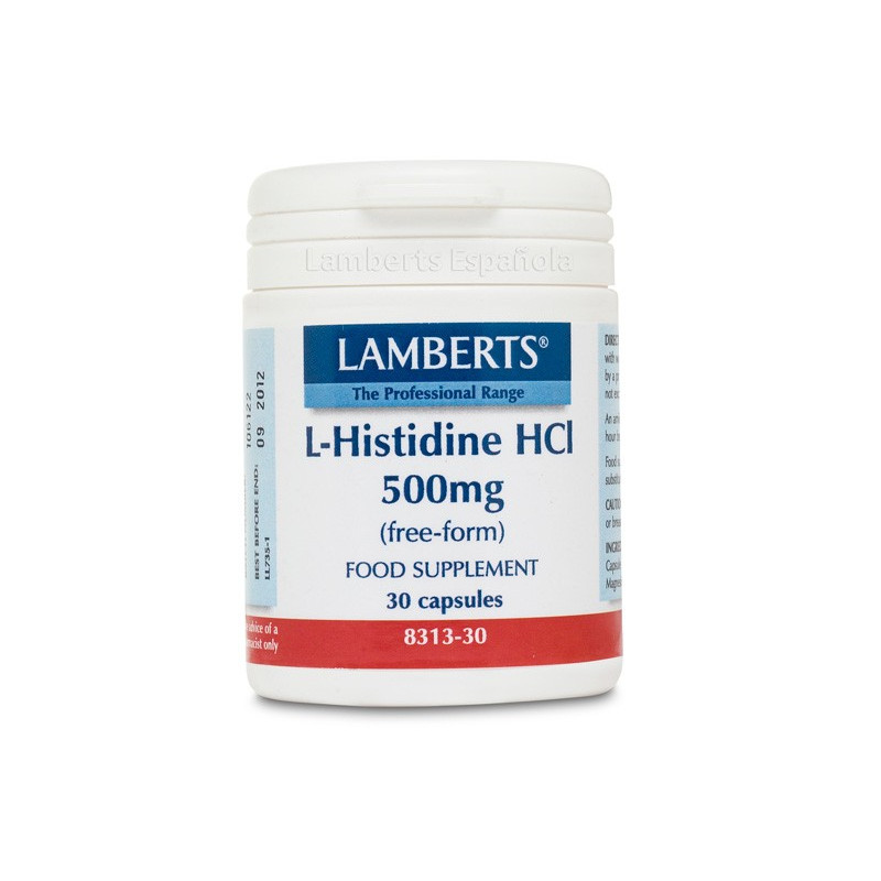 L HISTIDINA HCI 500MG 30CAP