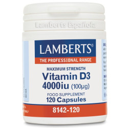 VITAMINA D3 4000UI 120CAP