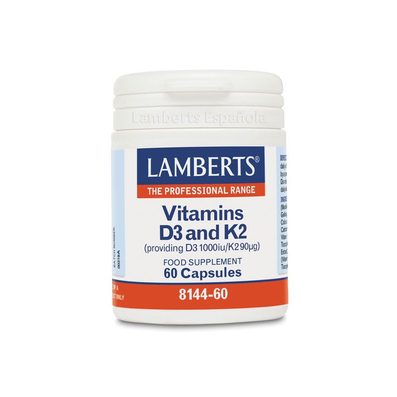 VITAMINAS D3 Y K2 60 CAP
