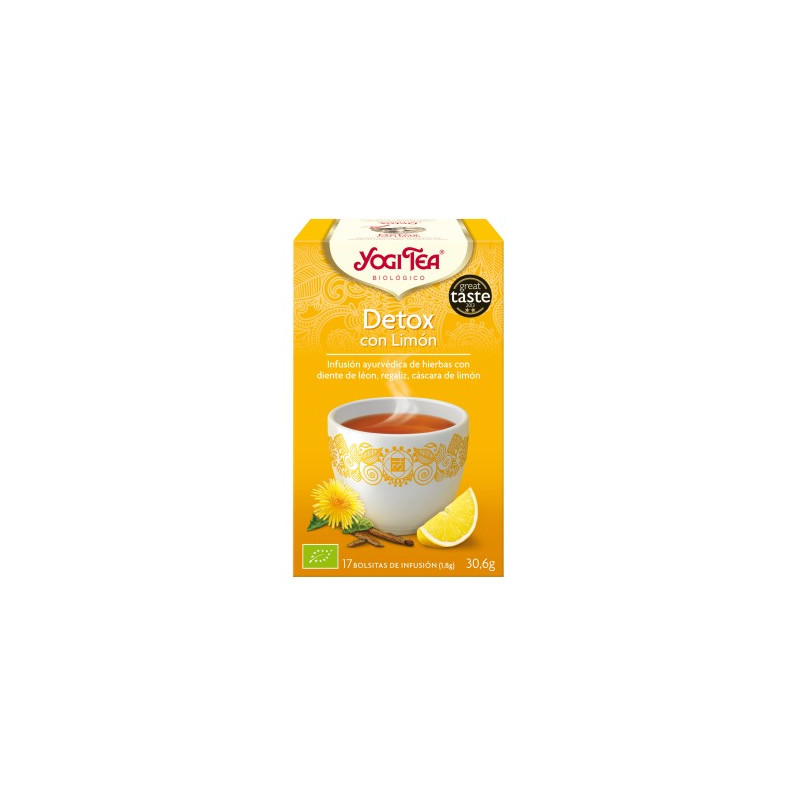 YOGI TEA DETOX LIMON 17FIL