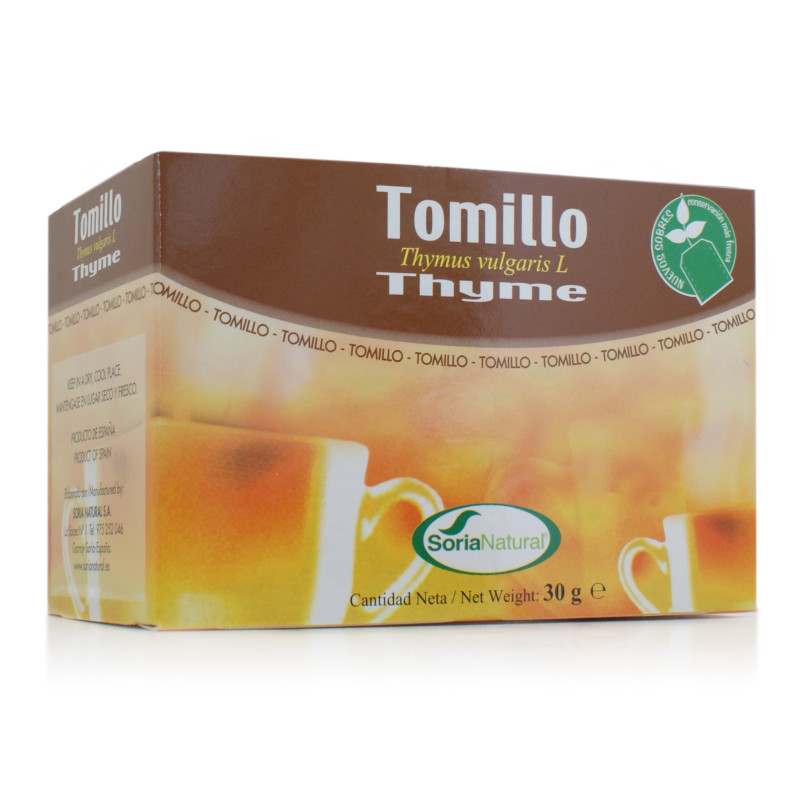 TOMILLO INFUSION 20 FILTROS (Soria Natural)