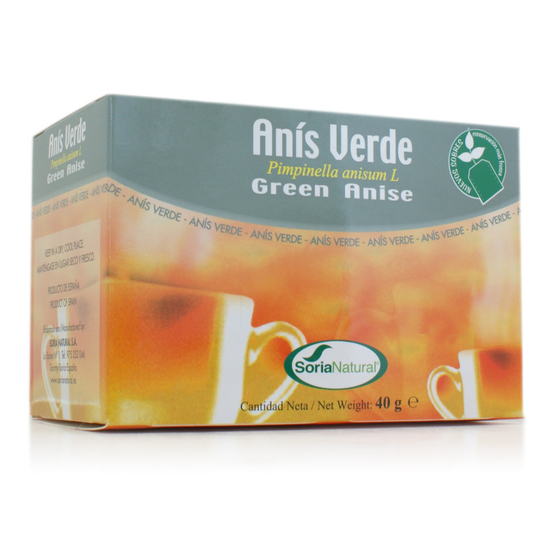 ANIS VERDE INFUSION 20 FILTROS (Soria Natural)