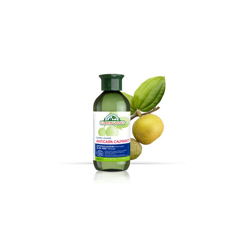 CHAMPU ANTICASPA CALMANTE 300ML (CORPORE SANO)