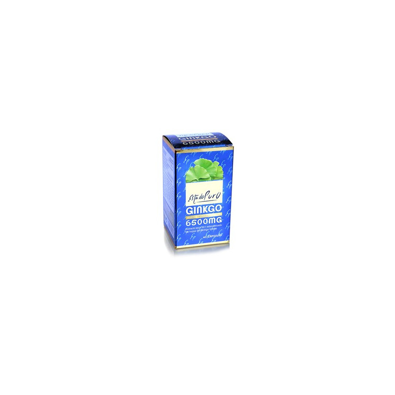 GINKGO 6500MG 40CAP ESTADO PURO