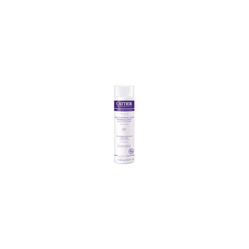 SOLUCION MICELAR DESMAQUILLADORA 300ML (CATTIER)