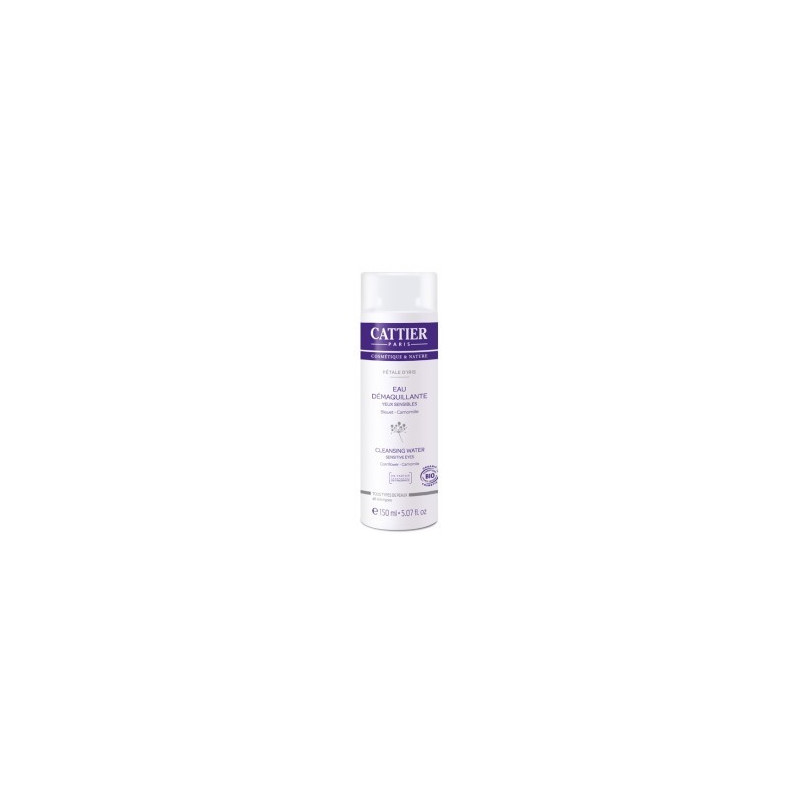 AGUA DESMAQUILLADORA OJOS 150ML (CATTIER)