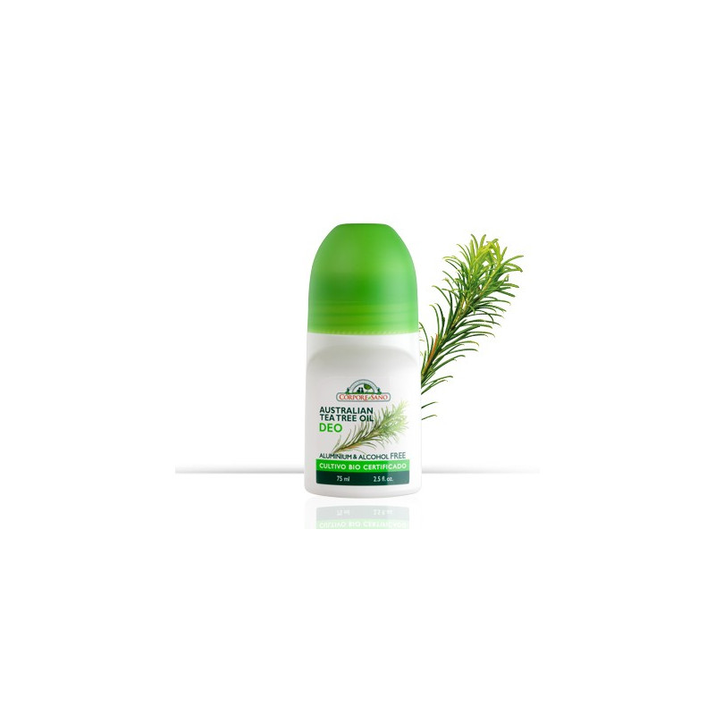 DESODORANTE ROLL ON ARBOL TE 75ML (CORPORE SANO)