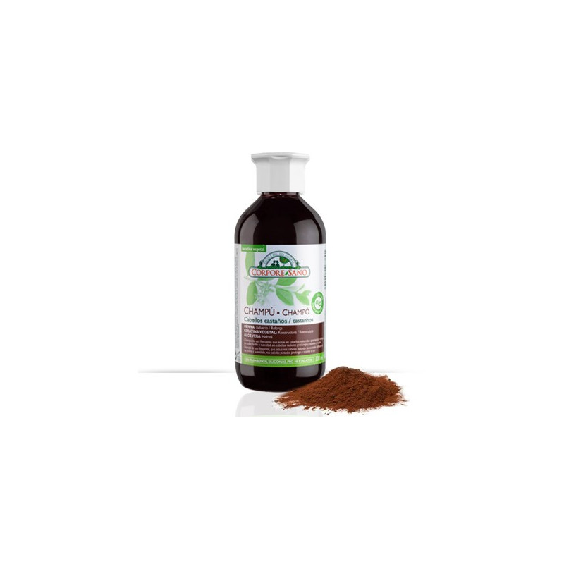 CORPORE SANO - CHAMPU CABELLO CASTAÑO 300ML