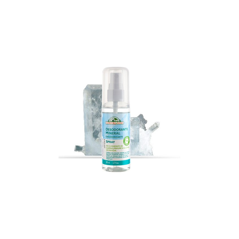 DESODORANTE SPRAY MINERAL 75ML (CORPORE SANO)