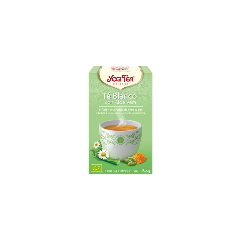 YOGI TEA BLANCO CON ALOE VERA