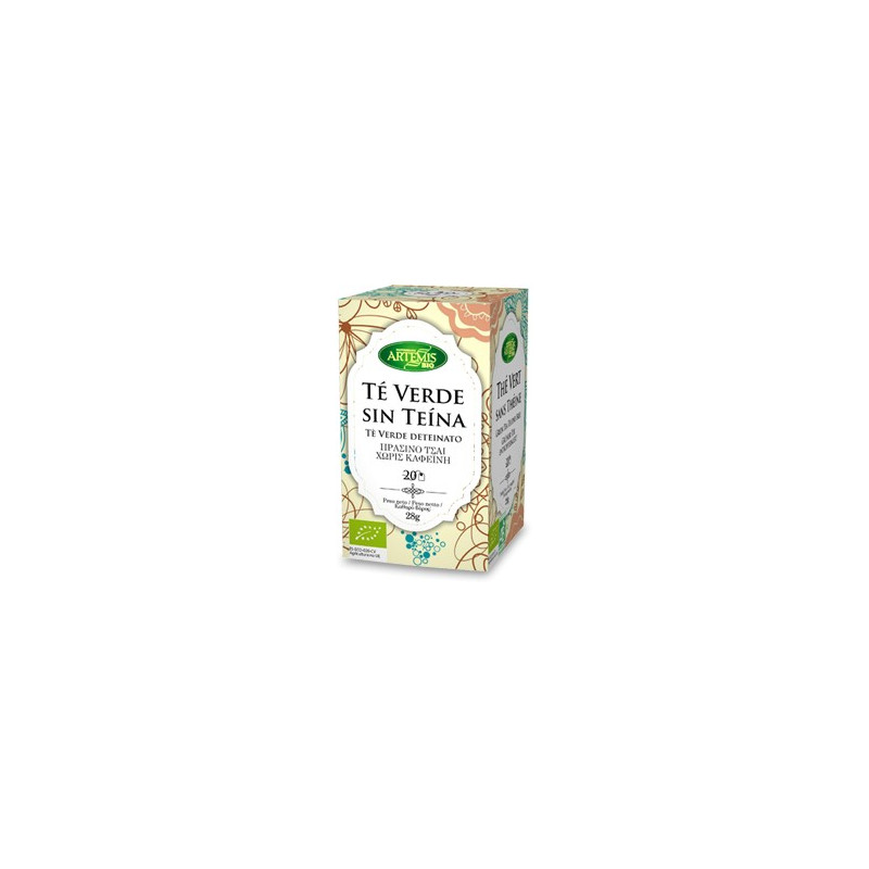 TE VERDE SIN TEINA 20FILTROS (Artemis bio)