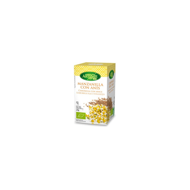INFUSION MANZANILLA ANIS 20FILTROS (Artemis bio)