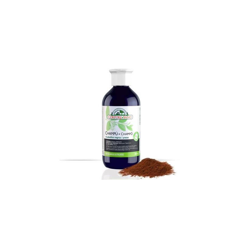 CORPORE SANO - CHAMPU CABELLO NEGRO 300ML