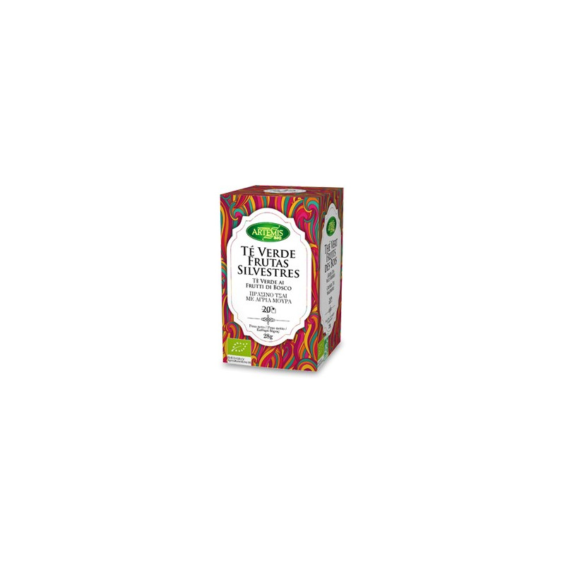INFUSION TE VERDE FRUTAS 20FILTROS (Artemis bio)