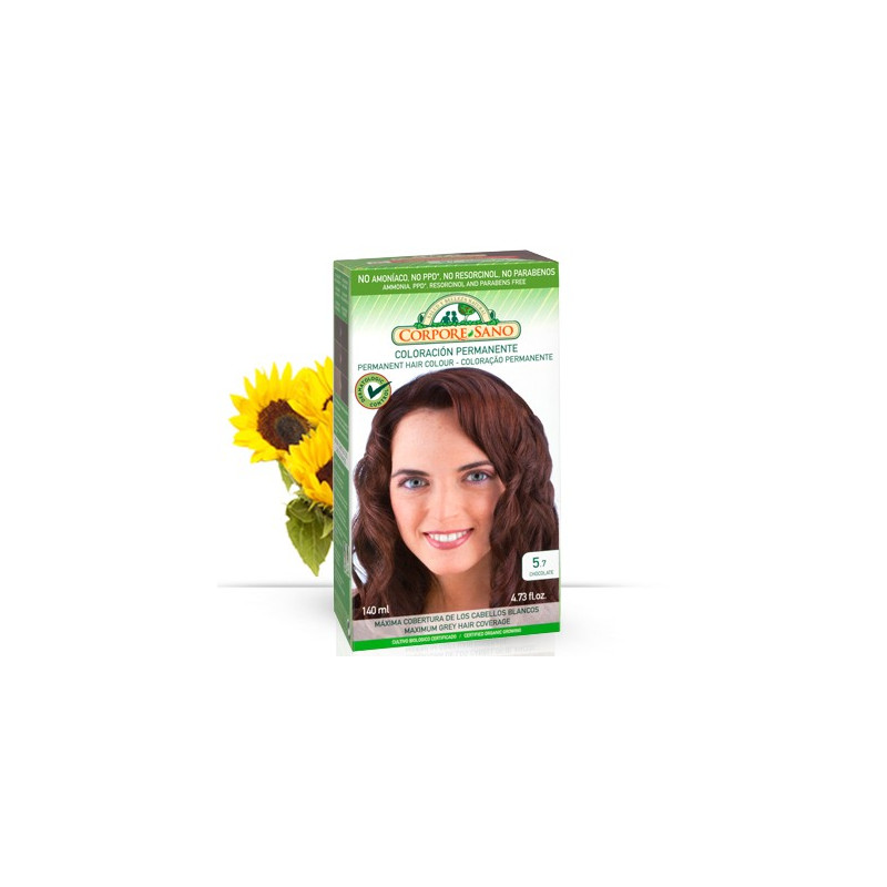 CORPORE SANO - TINTE CHOCOLATE  5,7 140ML