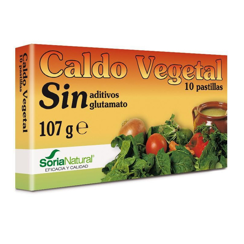 CALDO VEGETAL 10PAST. (Soria Natural)