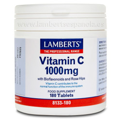 VITAMINA C 1000MG bioflavonoides 180 tab