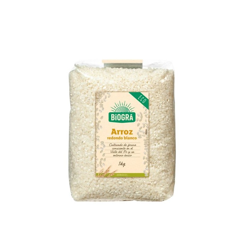 ARROZ BLANCO REDONDO 1KG (Biogra)