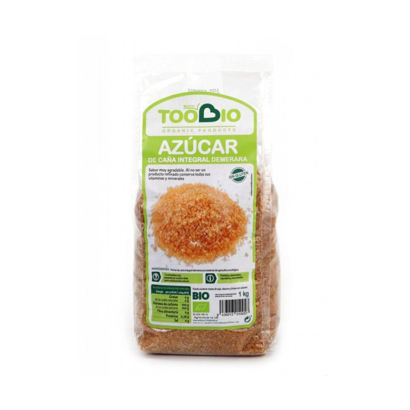 AZUCAR DE CAÑA INTEGRAL DEMERARA (Toobio)