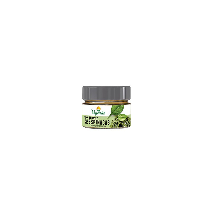PATE ALGAS ESPINACAS 180 GR (Vegetalia)