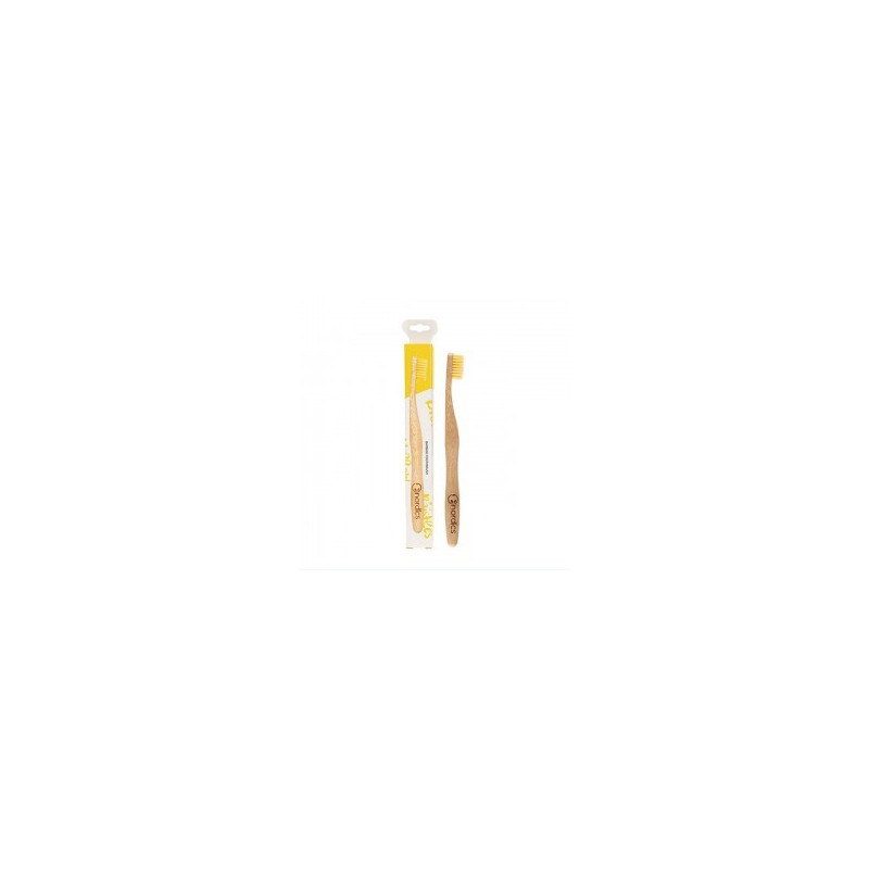 CEPILLO BAMBU AMARILLO ADULTO