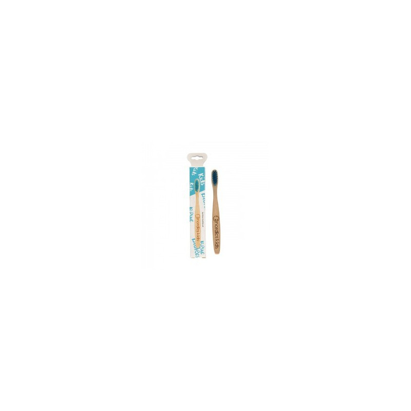 CEPILLO BAMBU AZUL INFANTIL