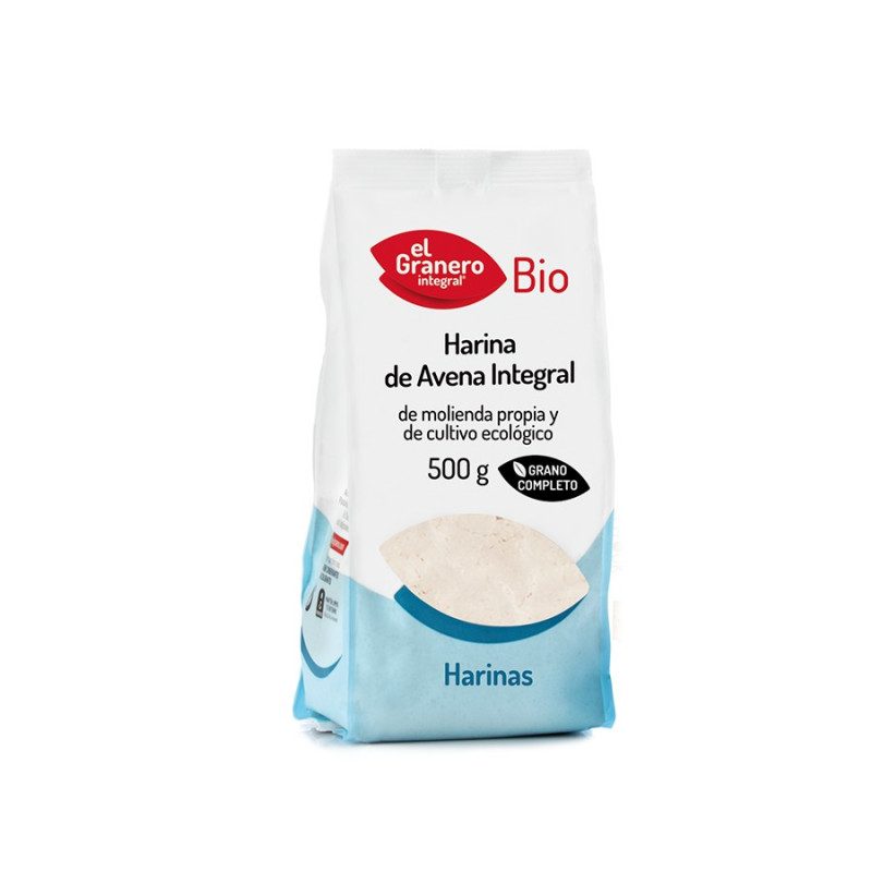 HARINA AVENA INTEGRAL 500GR (El granero)