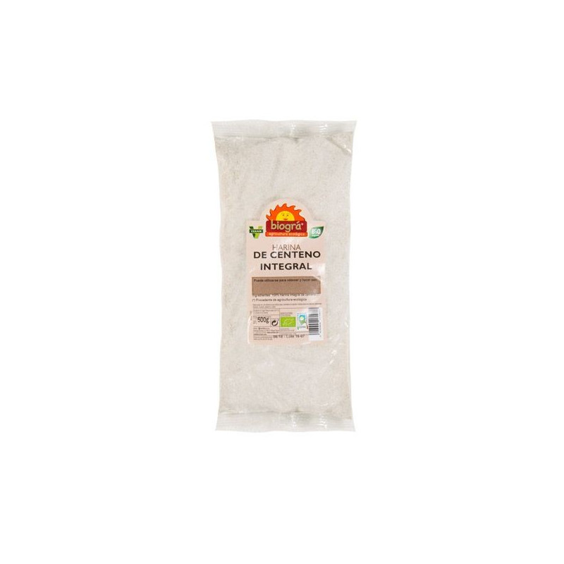 HARINA CENTENO INTEGRAL 500GR (Biográ)