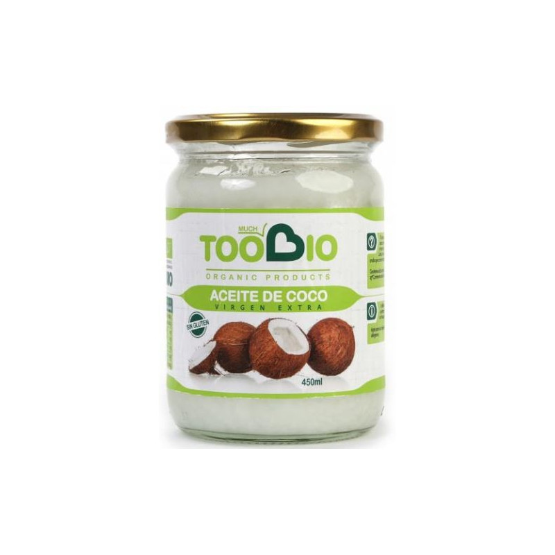 ACEITE COCO BIO 450ML bio (TooBio)