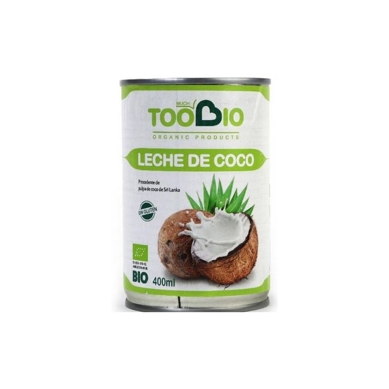LECHE COCO 400gr bio (TooBio)
