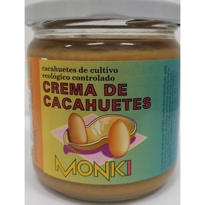 CREMA CACAHUETE 330GR (Monki)