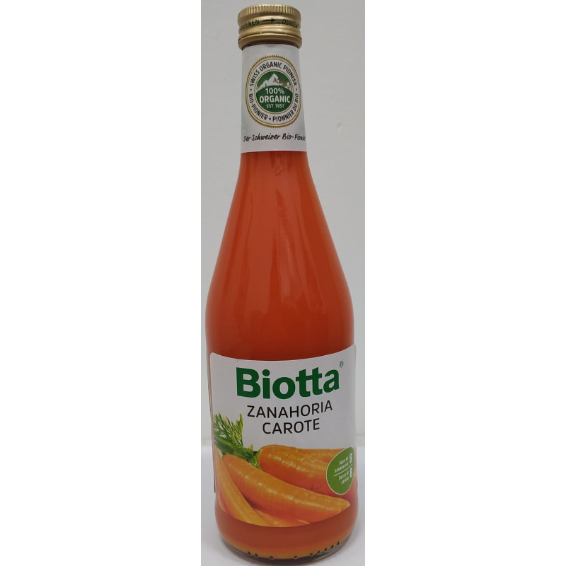 JUGO ZANAHORIA 500ML (Biotta)