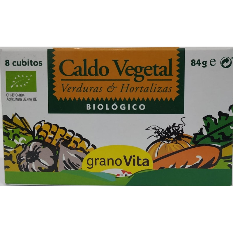 CALDO VEGETAL 8CUBITOS (Granovita)