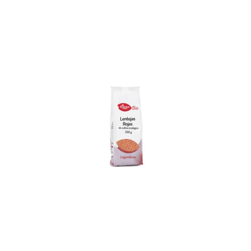 LENTEJA ROJA 500GR (EL GRANERO)