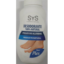 DESODORANTE PIES ALUMBRE (S&S)