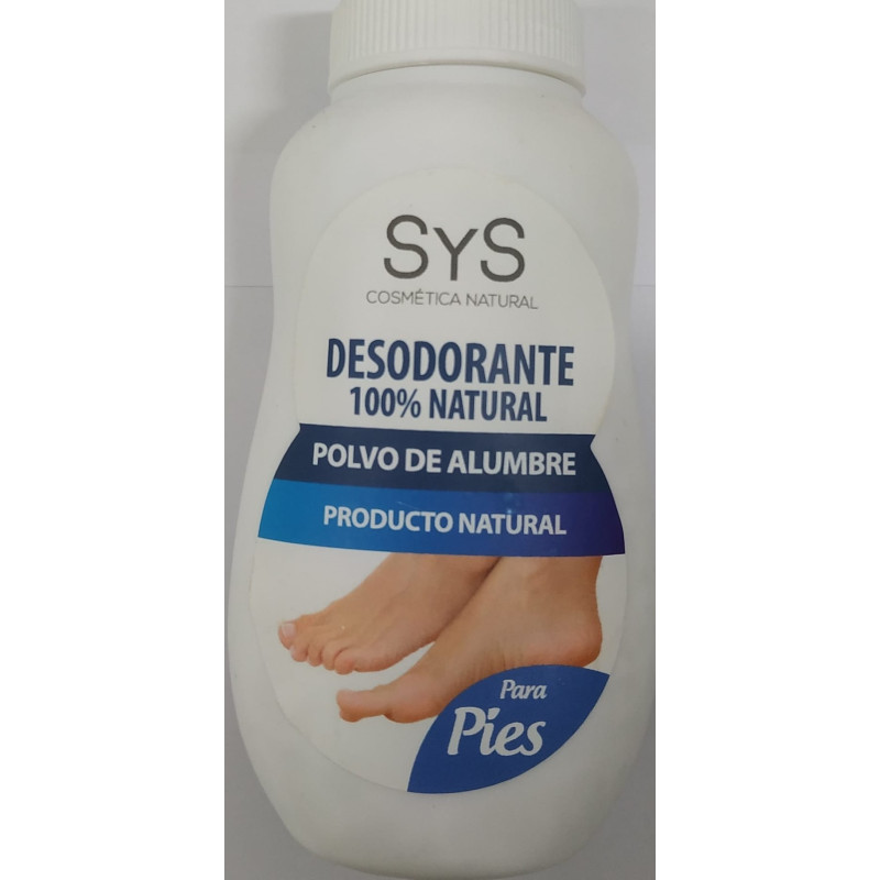 DESODORANTE PIES ALUMBRE (S&S)