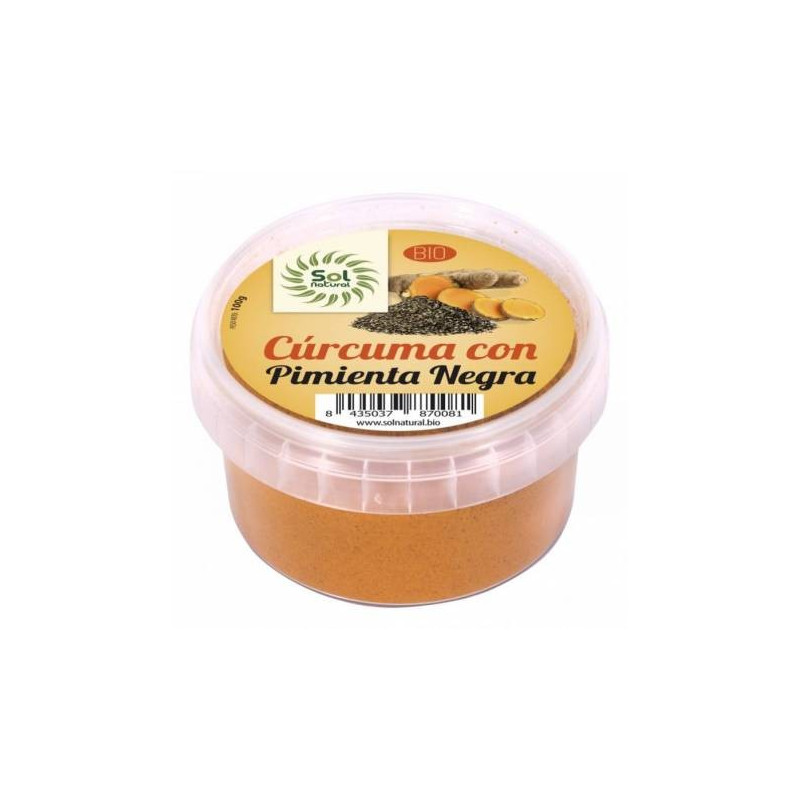 CURCUMA PIMIENTA NEGRA 100GR (Sol Natural)
