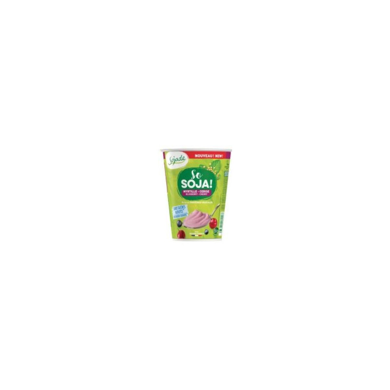 YOGURT SOJA CEREZA BIFIDUS 400GR (Sojade)