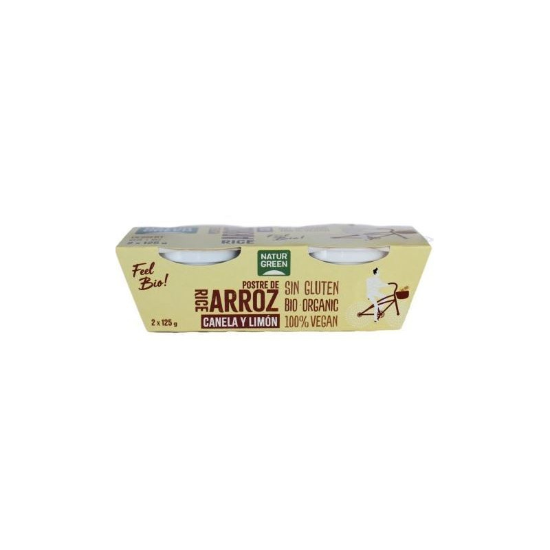 POSTRE ARROZ CARAMELO 2 X 125 (Naturgreen)