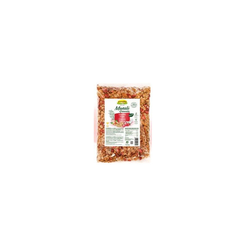 MUESLI CRUJIENTE FRESAS 750GR (Granovita)