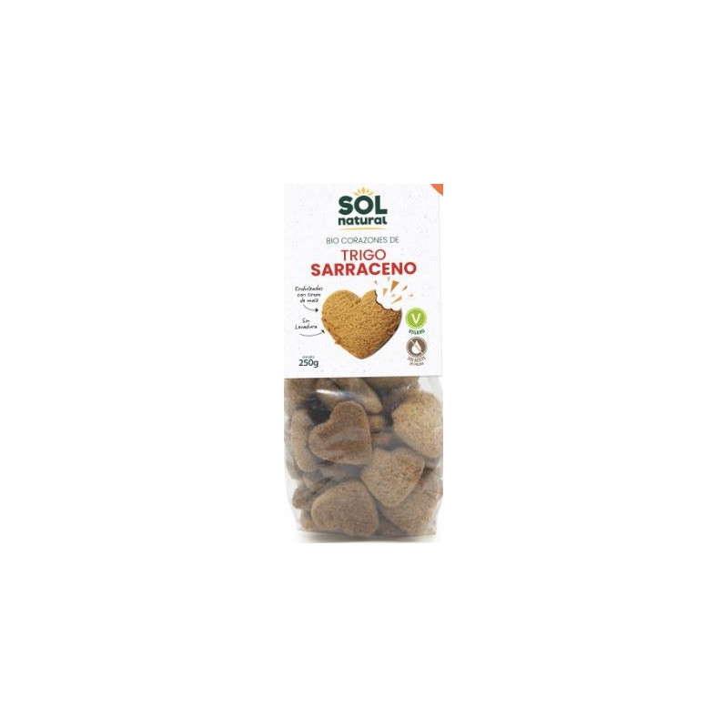 CORAZONES TRIGO SARRACENO 250GR (Sol Natural)