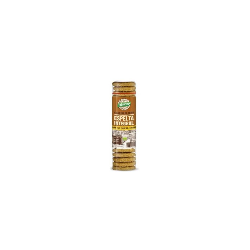 GALLETAS ESPELTA JENGIBRE LIMON 250gr (Biocop)