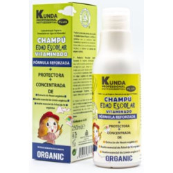 CHAMPU VITAMINADO EDAD ESCOLAR 250ML (KUNDA)