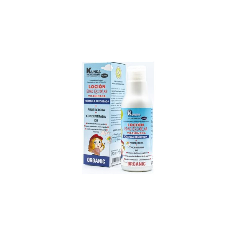 LOCION VITAMINADA EDAD ESCOLAR 250ML (KUNDA)
