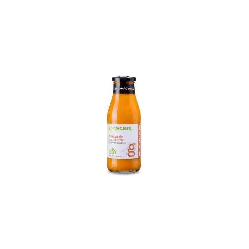Crema Zanahoria Puerro Jengibre 490gr (Gardeniers)