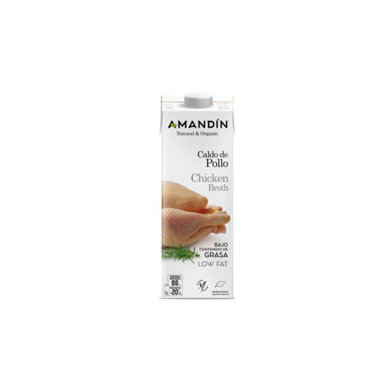 CALDO POLLO 1L (Amandin)